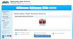 Desktop Screenshot of abernathyhighschool.com